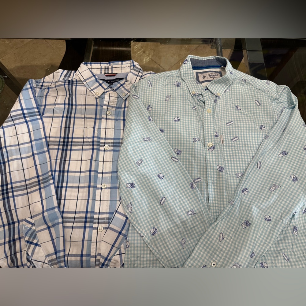 Four (4) button down shirts in great condition. I NWT